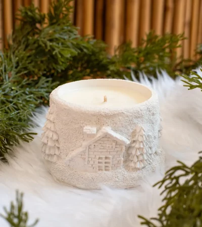 The Christmas village - μπεζ ή λευκό